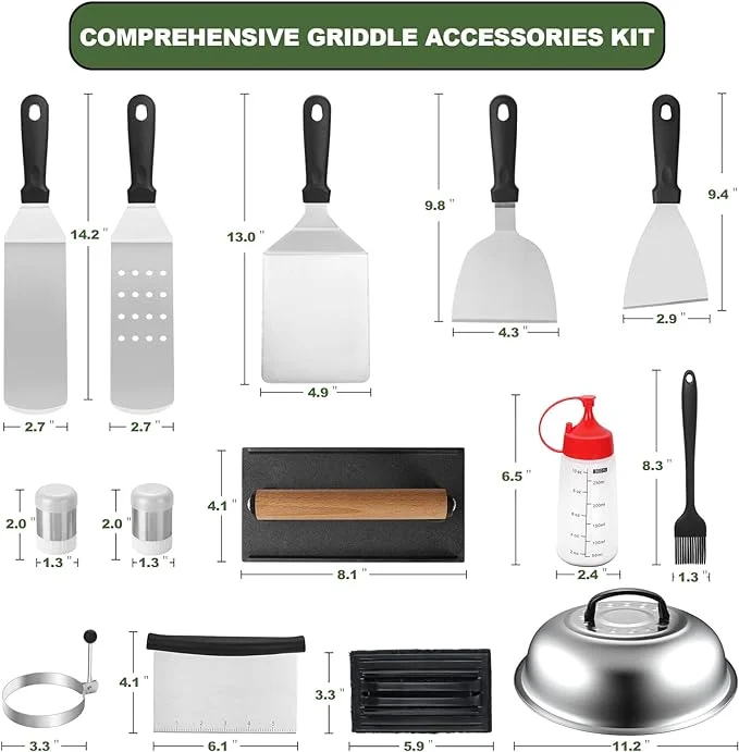 18PCS Griddle Accessories Kit - Image 2