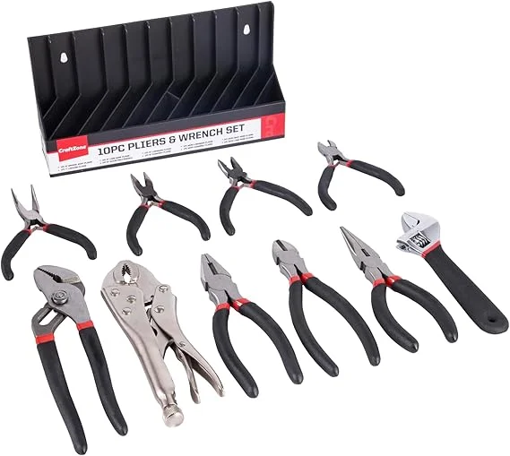 10PC Pliers&Wrench Set - Image 3