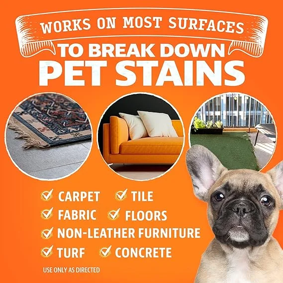 Angry Orange Stain Remover – 32oz Enzyme Pet Cleaner - Image 2