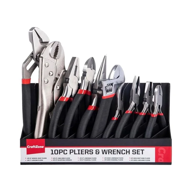 10PC Pliers&Wrench Set